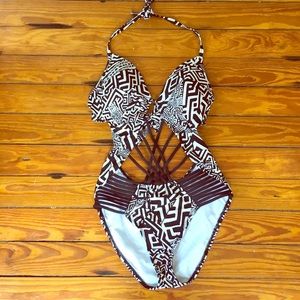 Kenneth Cole one-piece swimsuit